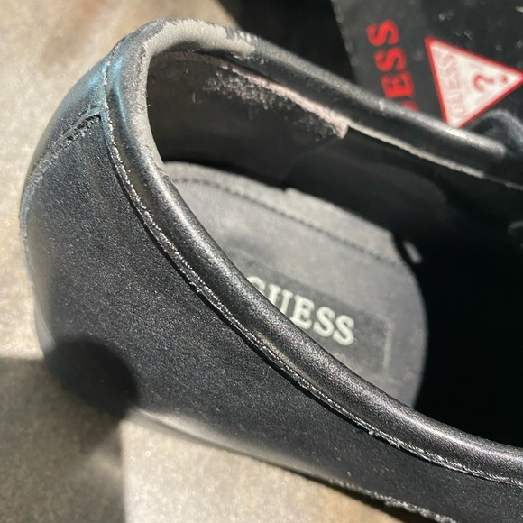 NWT Mens Guess Dress Shoe, Color Black Medium Width Size 11 - Picture 9 of 11